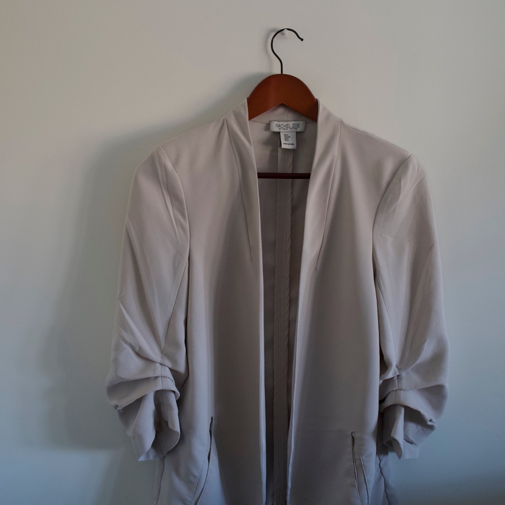 Rachel Zoe Beige Blazer. Size S.
